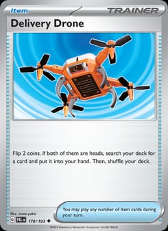 Delivery Drone 178/193 Uncommon – Paldea Evolved Pokémon card