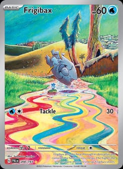Frigibax 208/193 Illustration Rare – Paldea Evolved Pokémon card
