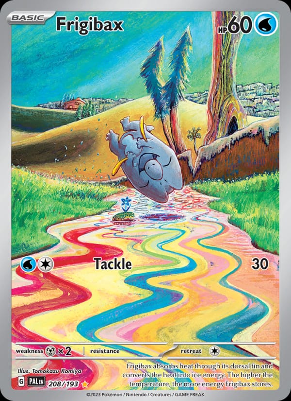 Frigibax 208/193 Paldea Evolved Pokémon card
