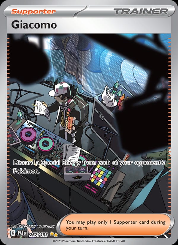 Giacomo 267/193 Paldea Evolved Pokémon card