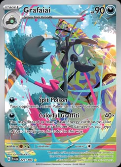 Grafaiai 223/193 Illustration Rare – Paldea Evolved Pokémon card