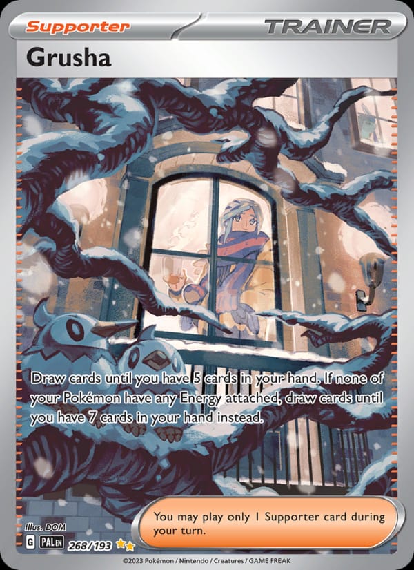Grusha 268/193 Paldea Evolved Pokémon card