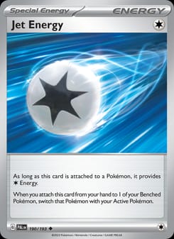 Jet Energy 190/193 Uncommon – Paldea Evolved Pokémon card