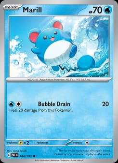 Marill 044/193 Common – Paldea Evolved Pokémon card