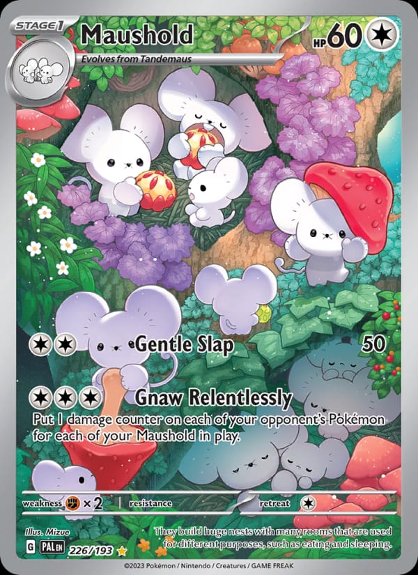 Maushold 226/193 Paldea Evolved Pokémon card