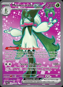 Meowscarada ex 231/193 Ultra Rare – Paldea Evolved Pokémon card