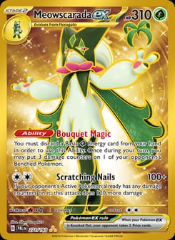 Meowscarada ex 271/193 Hyper Rare – Paldea Evolved Pokémon card