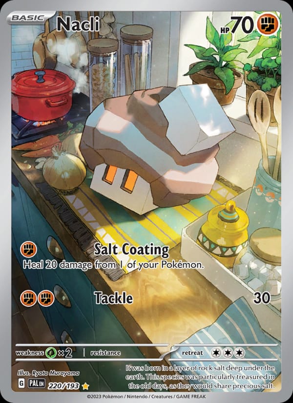 Nacli 220/193 Paldea Evolved Pokémon card
