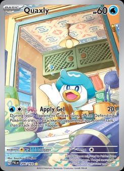 Quaxly 206/193 Illustration Rare – Paldea Evolved Pokémon card