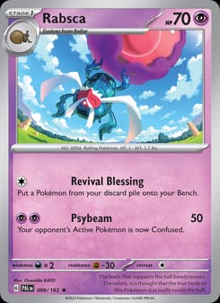 Rabsca 099/193 Rare – Paldea Evolved Pokémon card