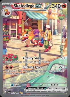 Skeledirge ex 258/193 Special Illustration Rare – Paldea Evolved Pokémon card