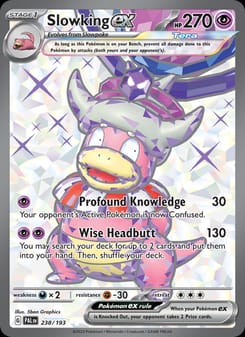 Slowking ex 238/193 Ultra Rare – Paldea Evolved Pokémon card