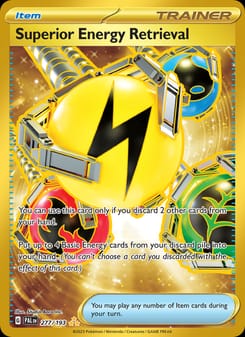 Superior Energy Retrieval 277/193 Hyper Rare – Paldea Evolved Pokémon card