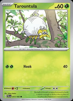 Tarountula 017/193 Common – Paldea Evolved Pokémon card