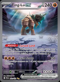 Ting-Lu ex 263/193 Special Illustration Rare – Paldea Evolved Pokémon card