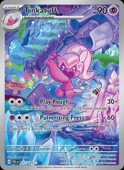 Tinkatuff 217/193 Illustration Rare – Paldea Evolved Pokémon card