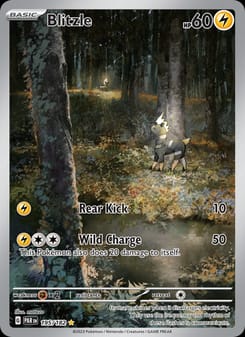 Blitzle 195/182 Illustration Rare – Paradox Rift Pokémon card