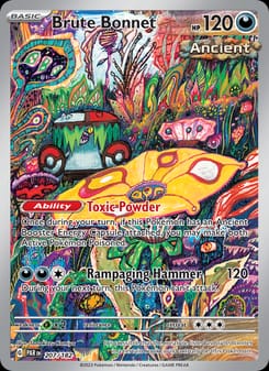 Brute Bonnet 207/182 Illustration Rare – Paradox Rift Pokémon card