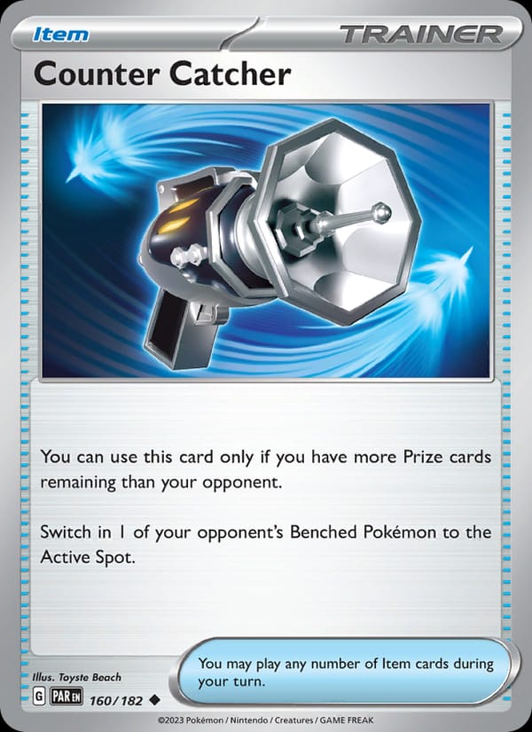Counter Catcher 160/182 Paradox Rift Pokémon card