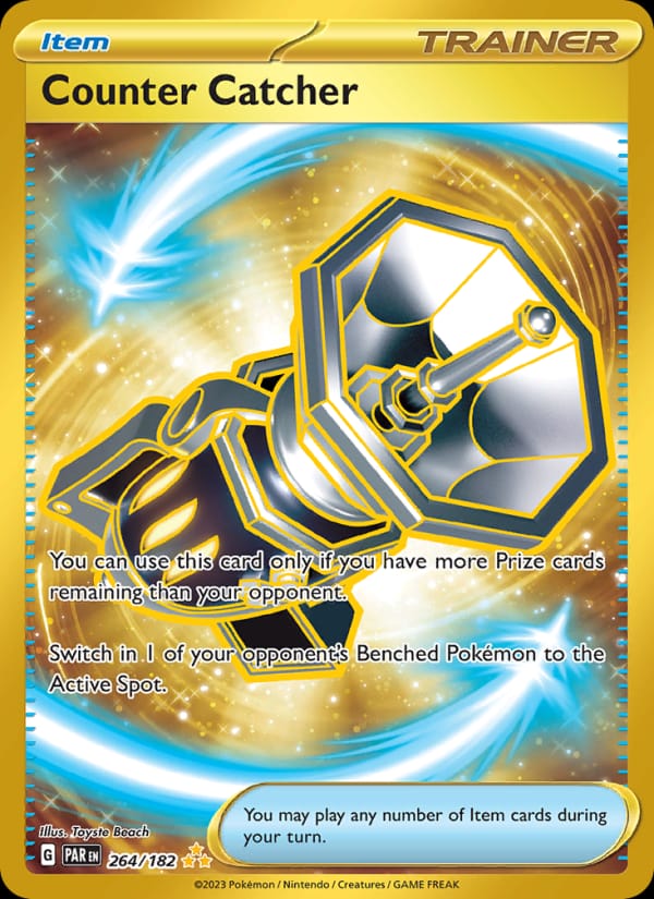 Counter Catcher 264/182 Paradox Rift Pokémon card