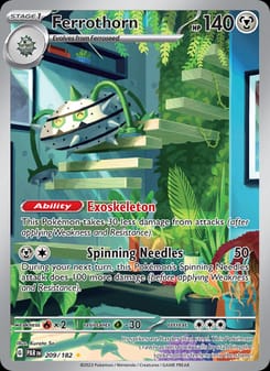 Ferrothorn 209/182 Illustration Rare – Paradox Rift Pokémon card