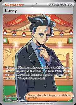 Larry 235/182 Ultra Rare – Paradox Rift Pokémon card