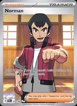 Norman 237/182 Ultra Rare – Paradox Rift Pokémon card