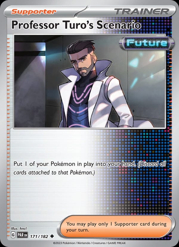 Professor Turo's Scenario 171/182 Paradox Rift Pokémon card