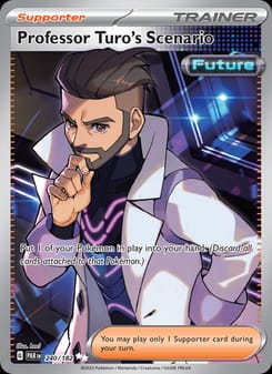 Professor Turo's Scenario 240/182 Ultra Rare – Paradox Rift Pokémon card