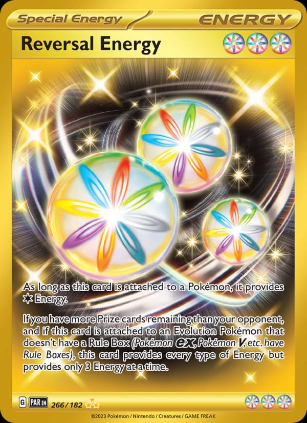 Reversal Energy 266/182 Paradox Rift Pokémon card