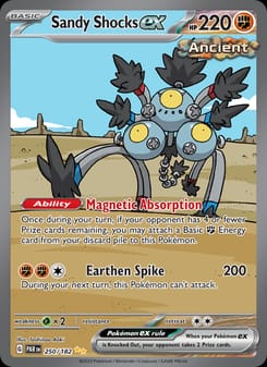 Sandy Shocks ex 250/182 Special Illustration Rare – Paradox Rift Pokémon card
