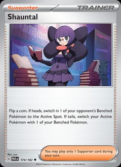 Shauntal 174/182 Uncommon – Paradox Rift Pokémon card