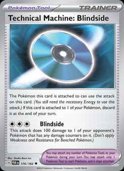 Technical Machine: Blindside 176/182 Uncommon – Paradox Rift Pokémon card