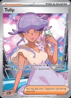Tulip 244/182 Ultra Rare – Paradox Rift Pokémon card
