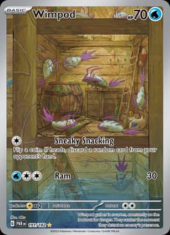 Wimpod 191/182 Illustration Rare – Paradox Rift Pokémon card