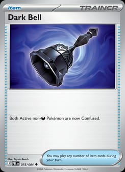 Dark Bell 075/084 Uncommon – Pitch Black Pokémon card