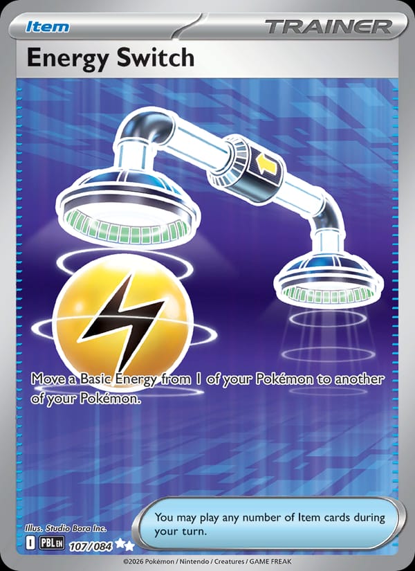 Energy Switch 107/084 Pitch Black Pokémon card