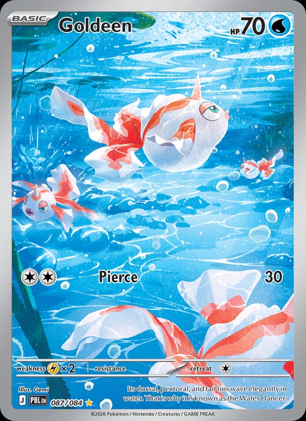 Goldeen 087/084 Pitch Black Pokémon card