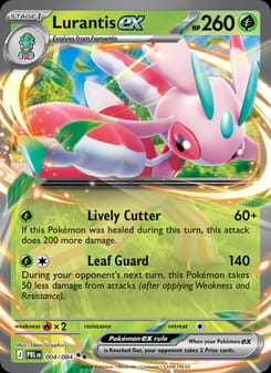 Lurantis ex 004/084 Double Rare – Pitch Black Pokémon card