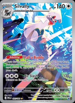 Silvally 095/084 Illustration Rare – Pitch Black Pokémon card