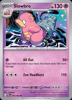 Slowbro 030/084 Uncommon – Pitch Black Pokémon card