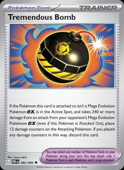 Tremendous Bomb 082/084 Uncommon – Pitch Black Pokémon card