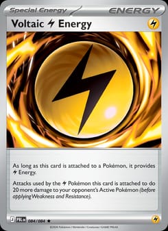 Voltaic Lightning Energy 084/084 Rare – Pitch Black Pokémon card