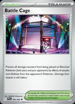 Battle Cage 085/094 Uncommon – Phantasmal Flames Pokémon card