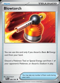 Blowtorch 086/094 Uncommon – Phantasmal Flames Pokémon card