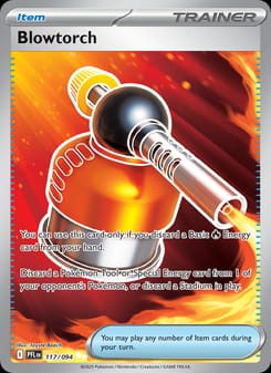 Blowtorch 117/094 Ultra Rare – Phantasmal Flames Pokémon card