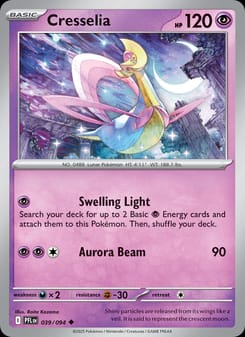 Cresselia 039/094 Uncommon – Phantasmal Flames Pokémon card