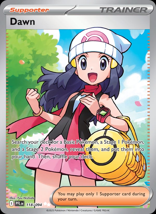 Dawn 118/094 Phantasmal Flames Pokémon card