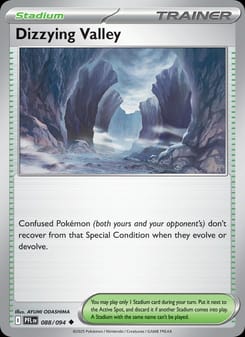 Dizzying Valley 088/094 Uncommon – Phantasmal Flames Pokémon card