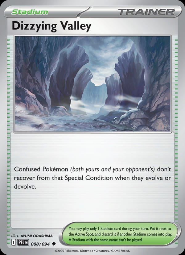 Dizzying Valley 088/094 Phantasmal Flames Pokémon card